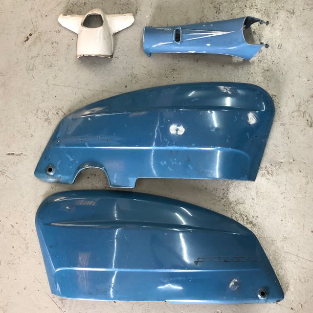 Prestige Autos JBC LTD - Lambretta panels Colour change & painted