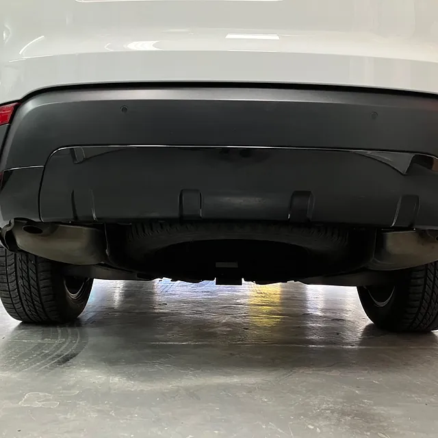 landrover bumper painted black